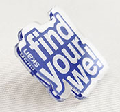 Acryl-Pin Beispiel